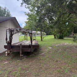 20 Ft Gooseneck Trailer With 3ft Dovetail