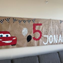 Disney birthday Party Banner 