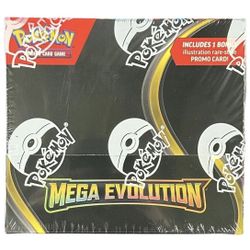 Sealed Pokemon Mega Evolutions Booster Box (Enhanced)