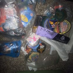 1997,1998,2000 Meal Toys 55 Unopened Pokémon A Few You Story A few Power Puff Girls A Few Aladdin A Few Batman A Few Jacky Chan Make Me A Offer