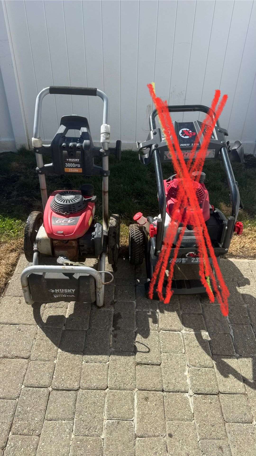 HONDA GCV190 Pressure Washer Motor With Cart