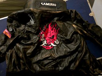 Cyberpunk 2077 Samurai Leather Jacket
