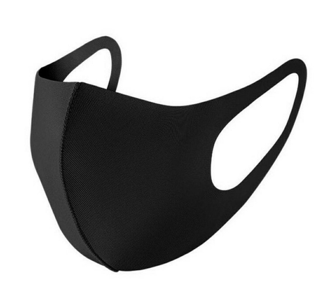 BLACK FACE MASK, BRAND NEW, NEVER OPEN