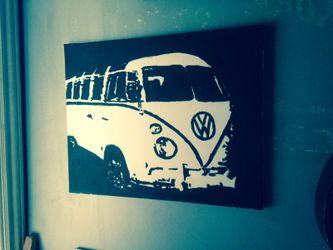 Canvas painting