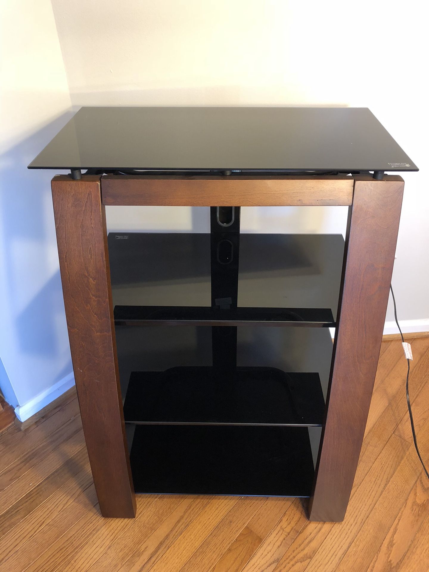 Glass Wood , TV stand