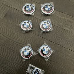 BMW 50th Anniversary 7 Piece Set Emblem