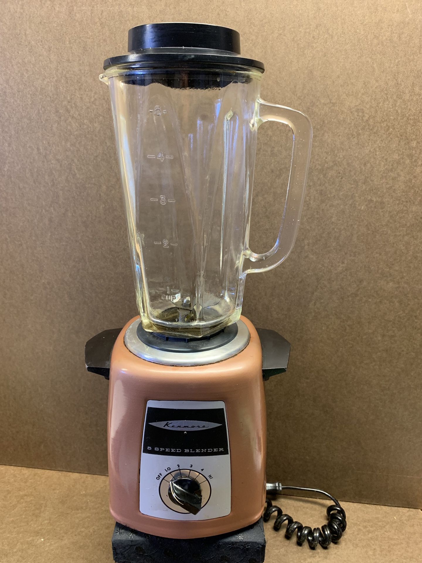 Kenmore Blender Vintage 5 speed. Working