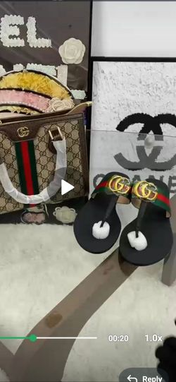 Sandals and bags