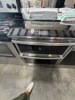 GE Profile Double Oven Electric Range