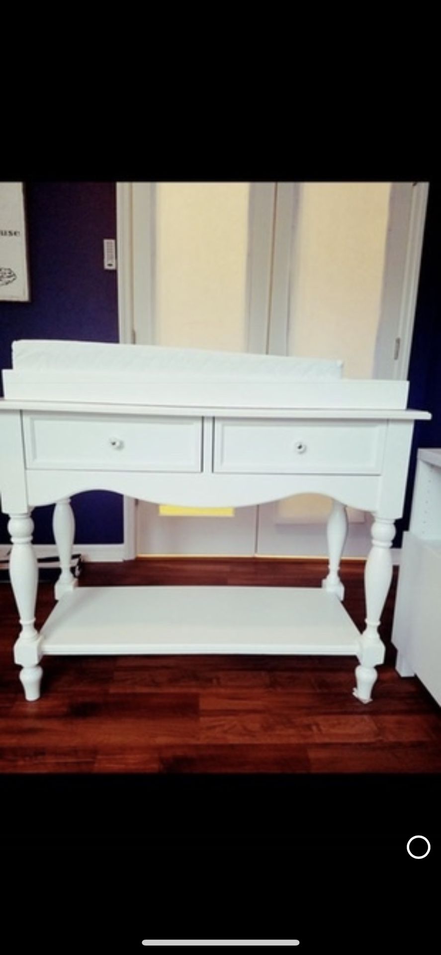Pottery barn changing table