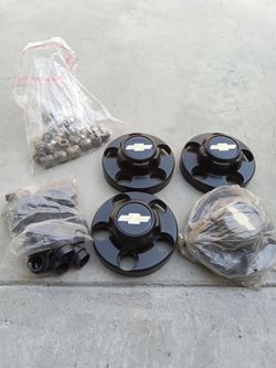 Chevy obs Black Center Caps
