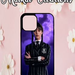 Wednesday Addams Custom Case (READ DESCRIPTION) 