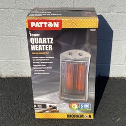 1500-Watt Infrared Quartz Tower Heater Calentador