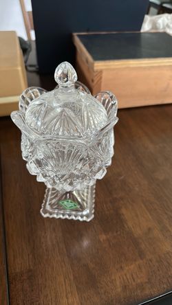 Crystal candy dish