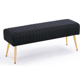 Black modern bench