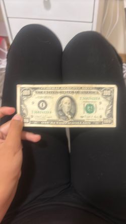 Old $100 bill