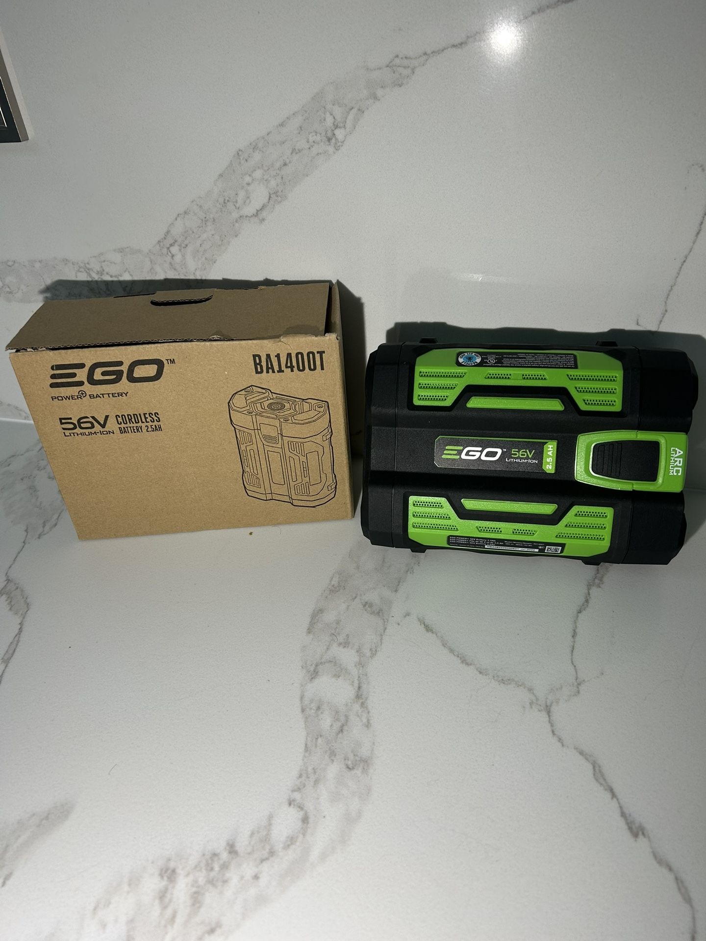EGO POWER+ 56 -Volt, 2.5 Ah 1 -Pack Lithium Ion (Li-ion) Battery