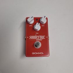 Gokko Sonic Fire Distorion Pedal