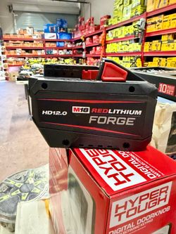 Shop Milwaukee M18 18V Lithium-Ion REDLITHIUM FORGE HD 12.0 Ah Battery Pack
