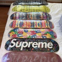 Brand New Supreme Skate Board Decks 