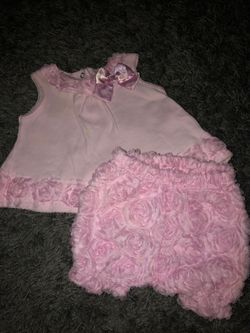 0-3m pink outfit