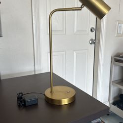 Desk Lamp Gold Brass