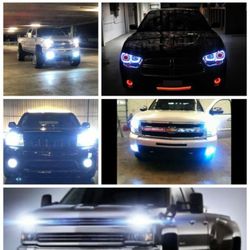 Hid Conversion Kit - Replacement Xenon Bulbs - Led Conversion Headlight Fog Lights Kit - Any Bulb Size H13 H11 H8 Mercedes H7 Kia Optima 9012 Charger 