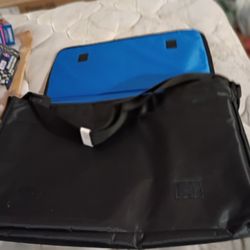 Blue DVD Player With Remote And It Comes With A Car Charger