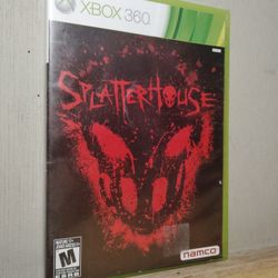 XBOX 360 SPLATTER HOUSE 