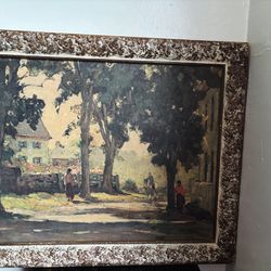 Large landscaping painting: $60