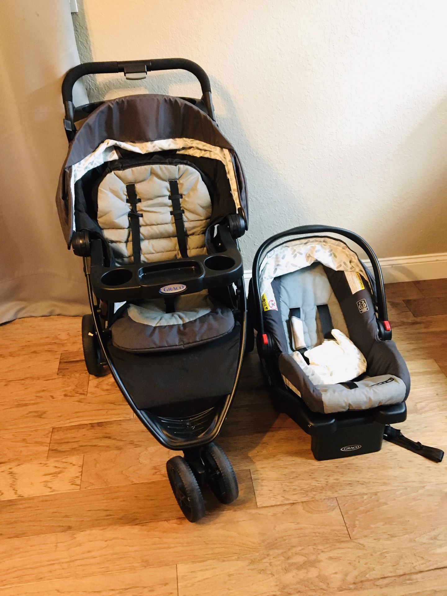 Three piece stroller set