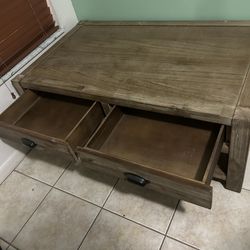 World Market Coffee Table Condition Like New