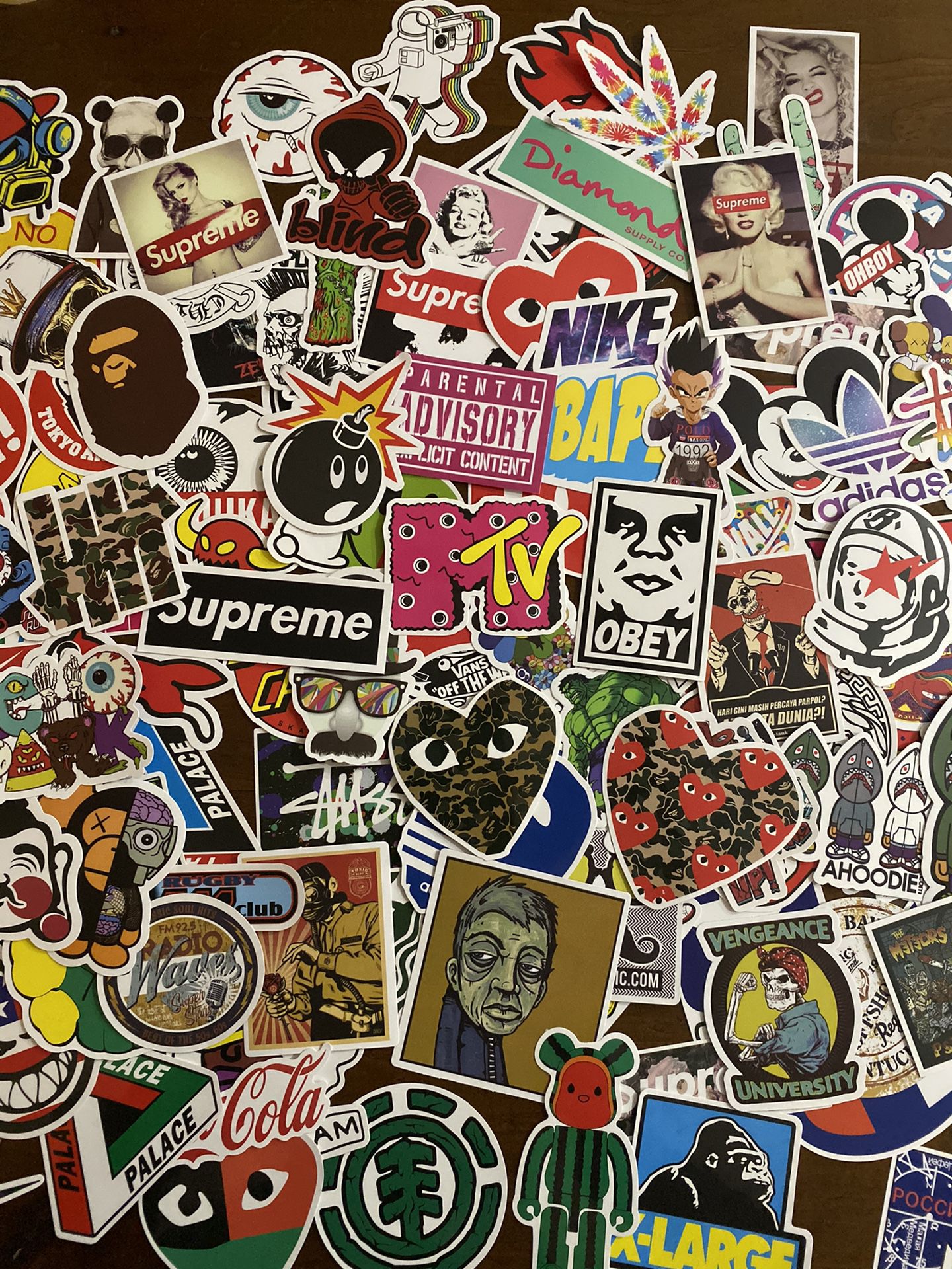 300 Random Stickers