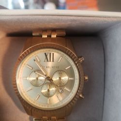 Michael Kors Gold Watch 