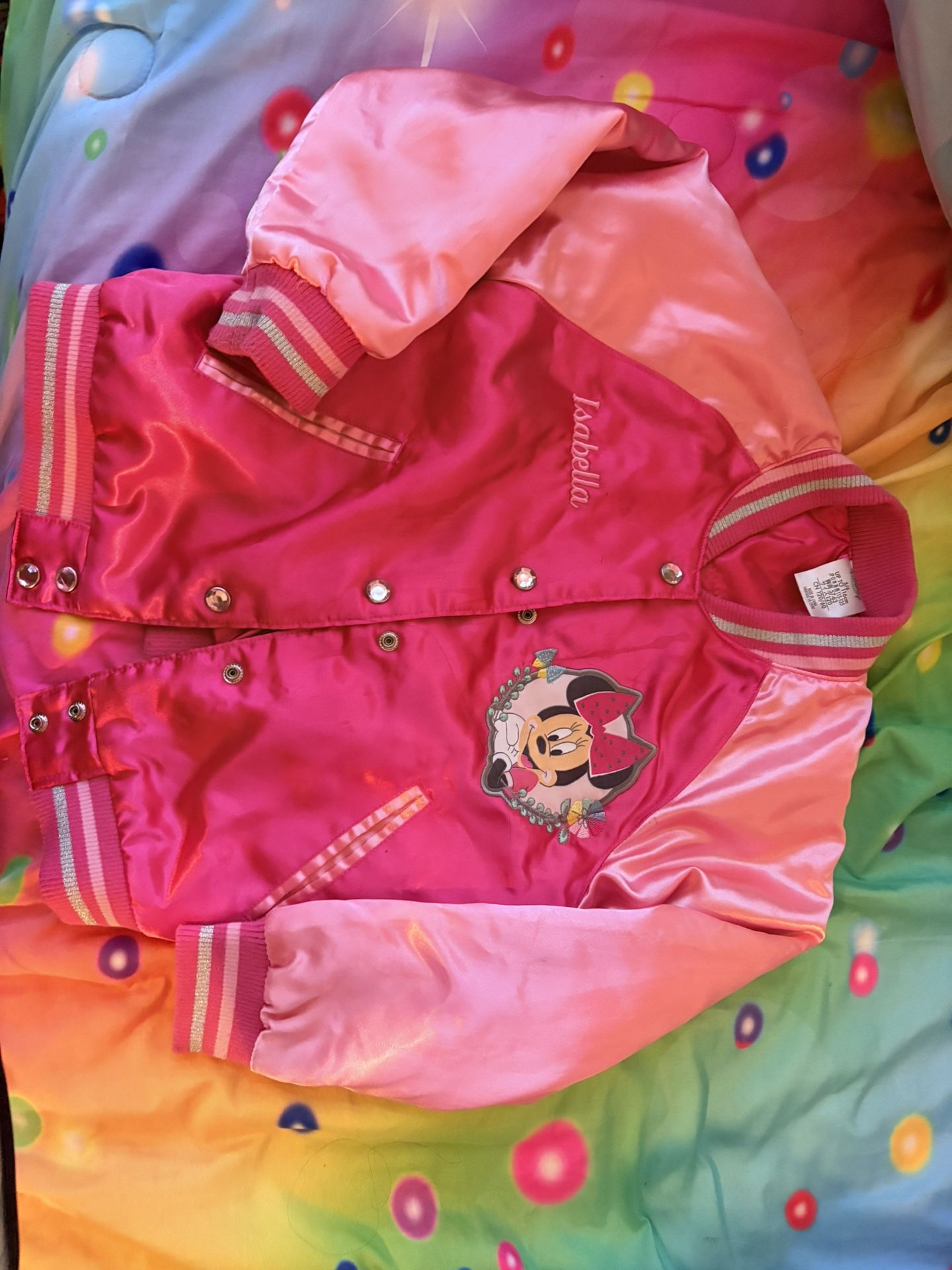 Disney Minnie Jacket Personalized “Isabella”