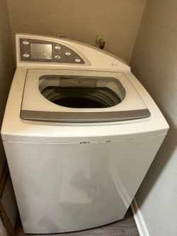 Harmony white washer and dryer set