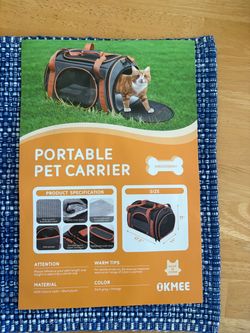 Pet carrier bag