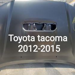 2012-2015 Toyota Tacoma TRD Sport Hood With Scoop Hole Con Hoyo Para El Scoop New 100%  /Nuevo En Caja 📦  💯 % Brand New In The Box  Blk Primered...