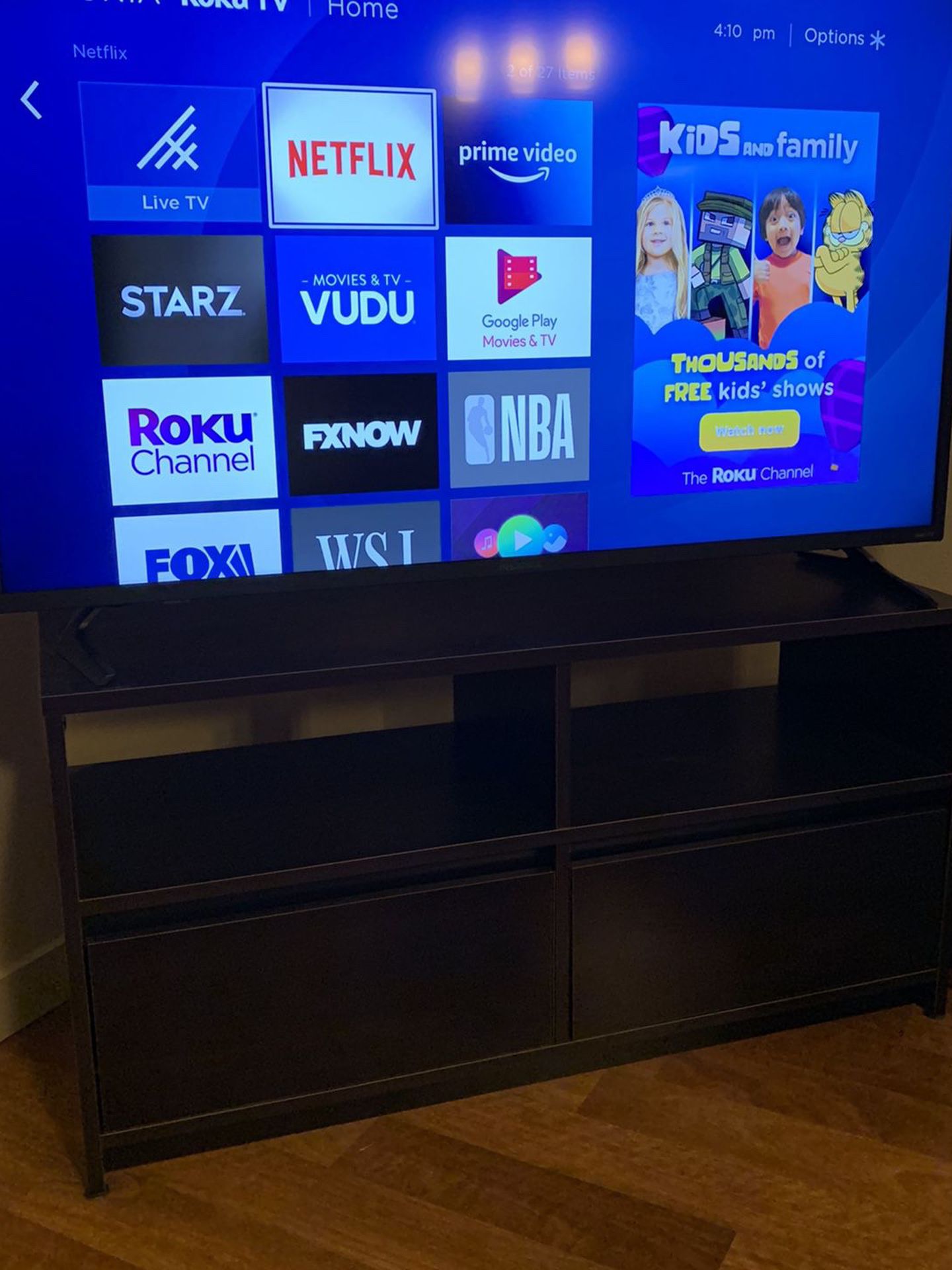 Insignia 50” LED Smart 4K TV With Roku TV