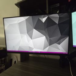 LG Monitor - UltraGear 27" IPS LED QHD FreeSync and G-SYNC Compatible Monitor with HDR 10 (DisplayPort, HDMI) - Black