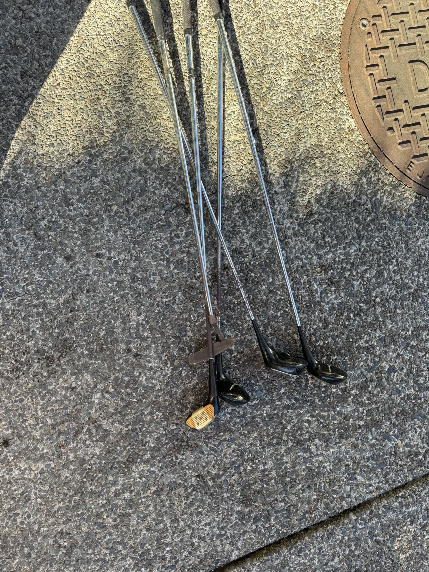 Vintage MacGregor Wood Golf Club Set