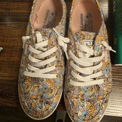 Womens Bobs Dog Print Shoes