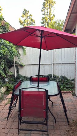 Patio Furniture With Umbrella