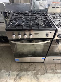 Frigidaire Stainless Steel 4 burner gas stove 24 inches