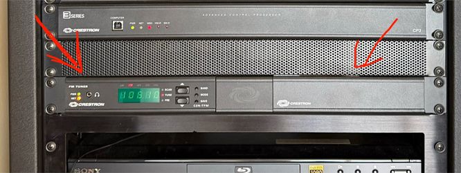 CRESTRON FM tuner
