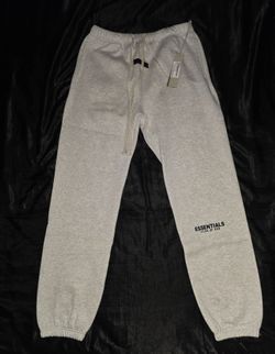 Fear of God Essentials Cuffed Sweatpant, Light Oatmeal, Size M, L & XL