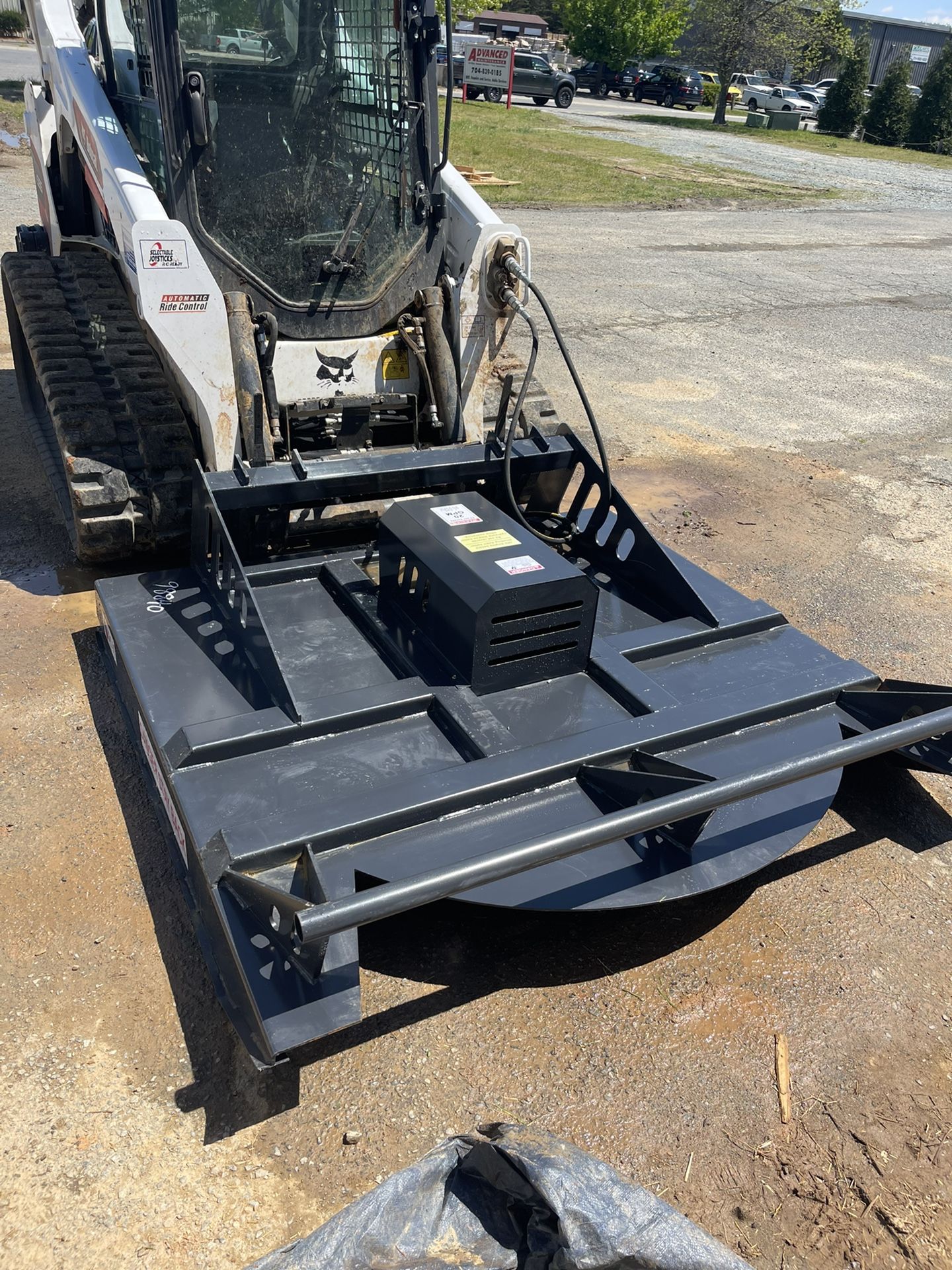 72” Brush Cutter Bush Hog Mower Attachment For Bobcat Skid Steer