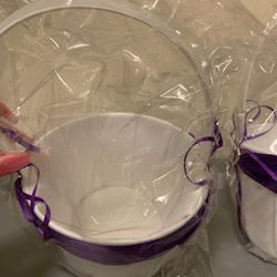 2 Flower Girl Baskets 