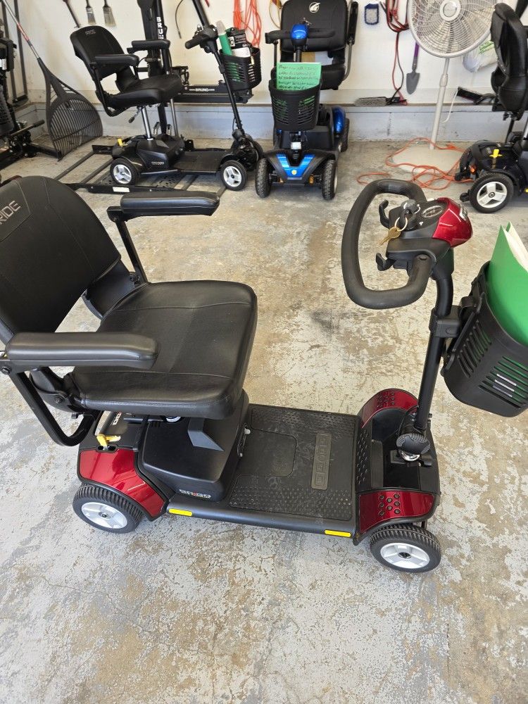 2020 Red Pride Gogo Elite Travler Mobility Scooter