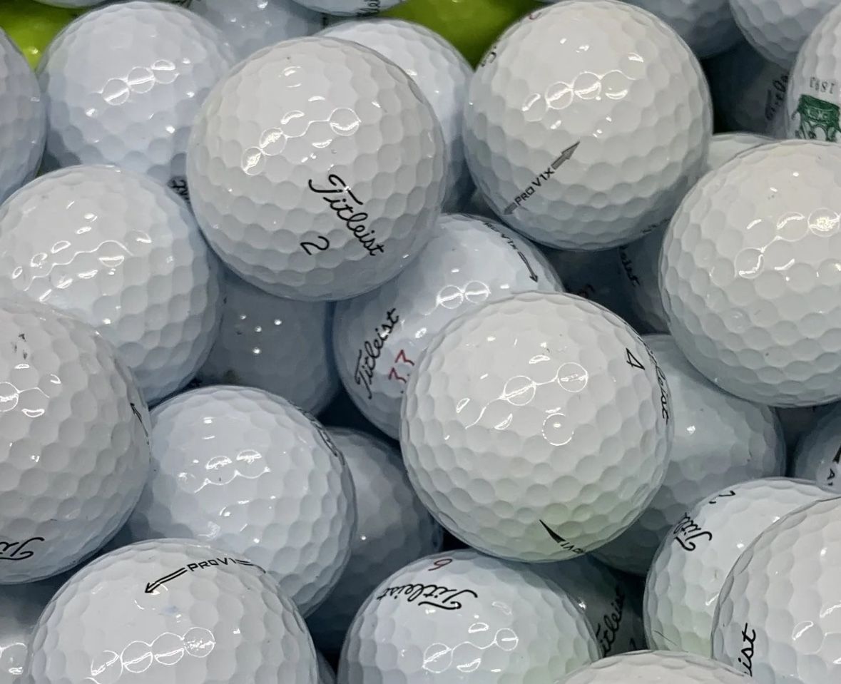 Used Titleist Golf Balls Assorted: (Prov1, Prov1x, Etc:)